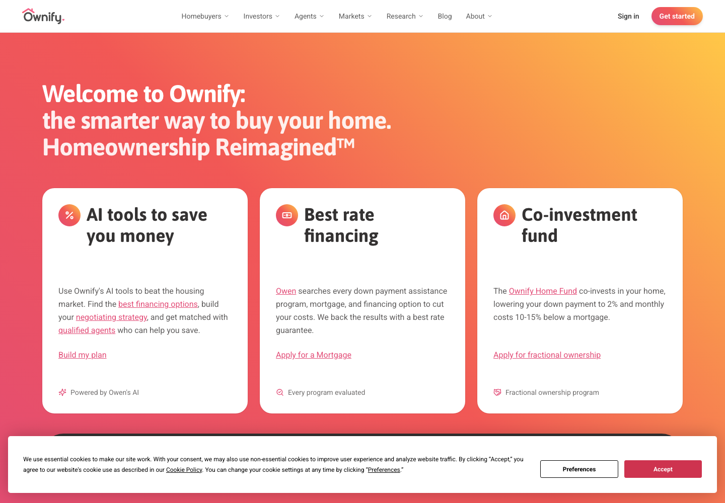 Ownify project preview